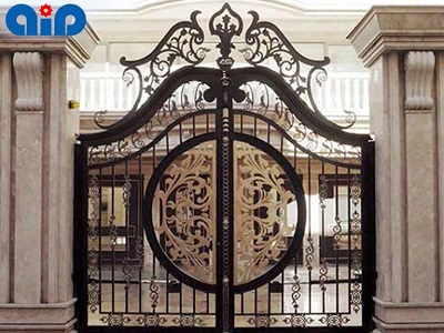 درب طرحدار فلزی _تولیدی صنعتی اسدی نیا