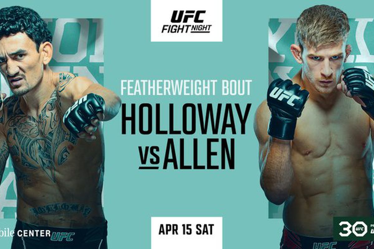 دانلود رویداد یو اف سی : UFC on ESPN 44: Holloway vs. Allen