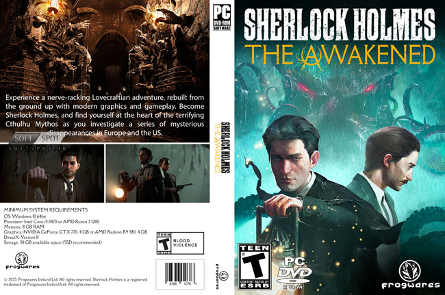 Sherlock Holmes The Awakened Cover