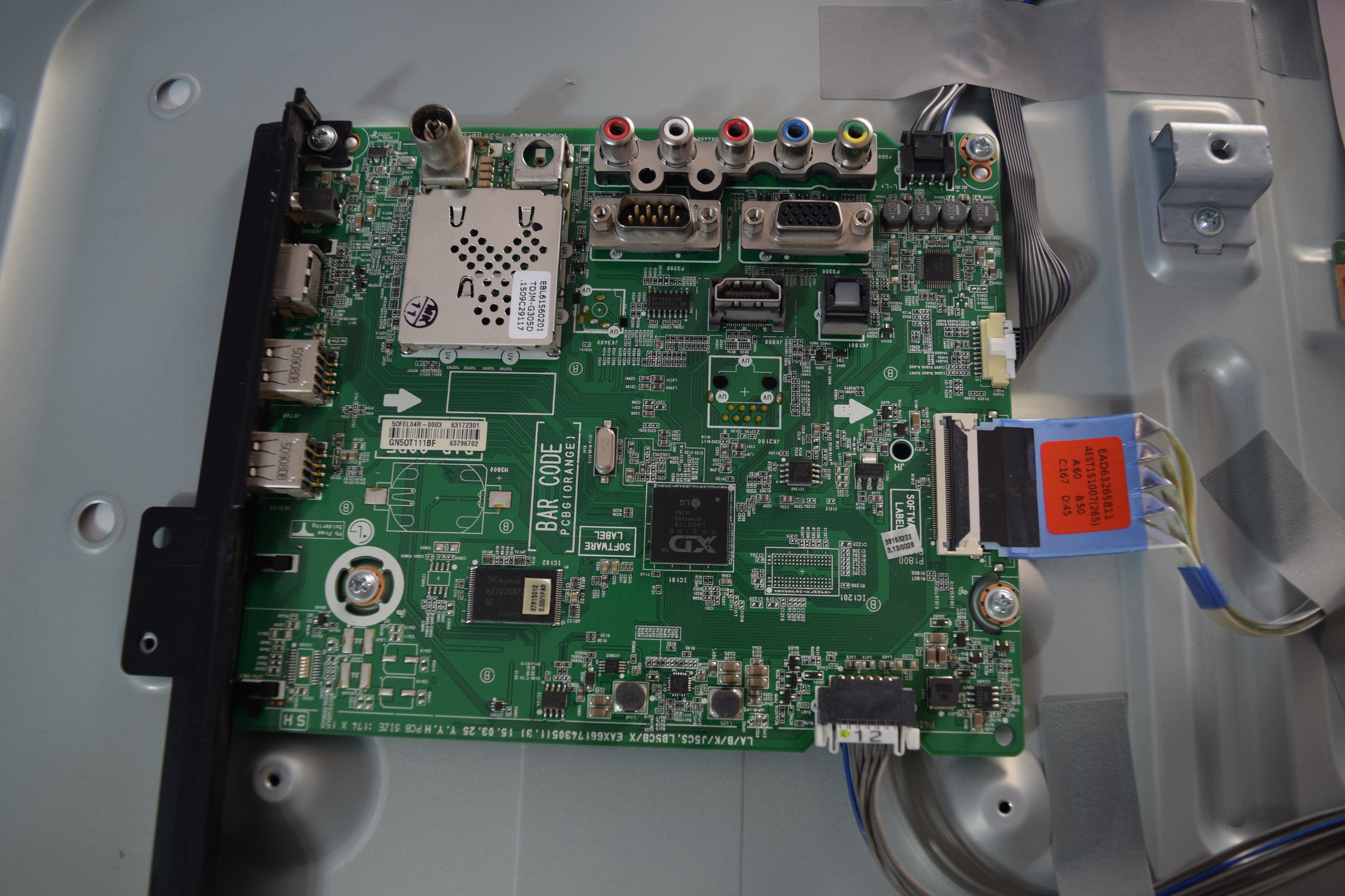 فروش اینترنتی برد مین تلویزیون ال جی مدل LG 43LX310C