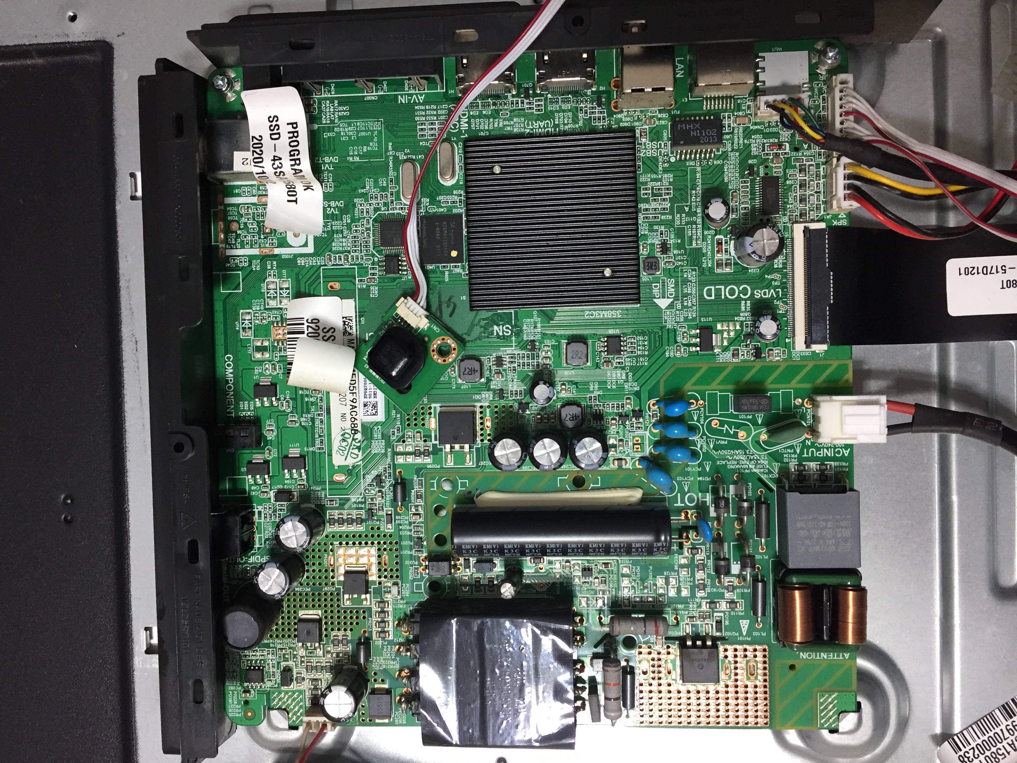 فروش اینترنتی برد مین تلویزیون اسنوا  مدل SSD43SA1580T