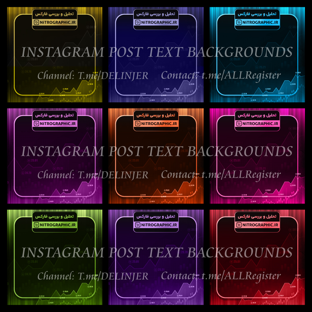 global currencies trade beautiful instagram post and story templates graphic arts vectors