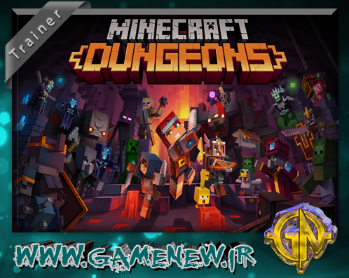 دانلود ترینر بازی Minecraft Dungeons