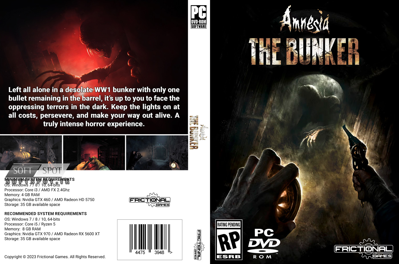 Amnesia The Bunker Cover