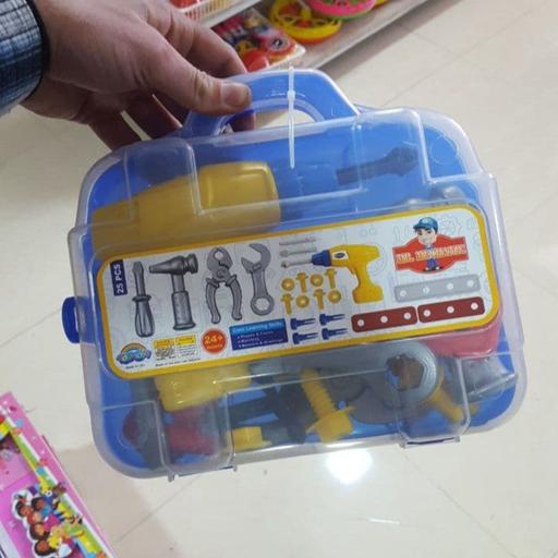    خرید اسباب بازی ابزار نجاری مکانیکی به قیمت کارخانه - 25 عددی 