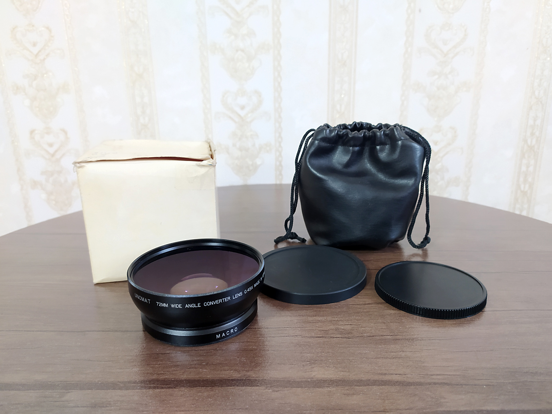 لنز 72MM مبدل واید UNOMAT 0.45X آلمان