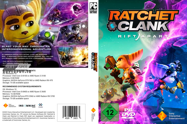 Ratchet and Clank Rift Apart Cover